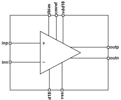 High Bandwidth Differential Output Operational Amplifier